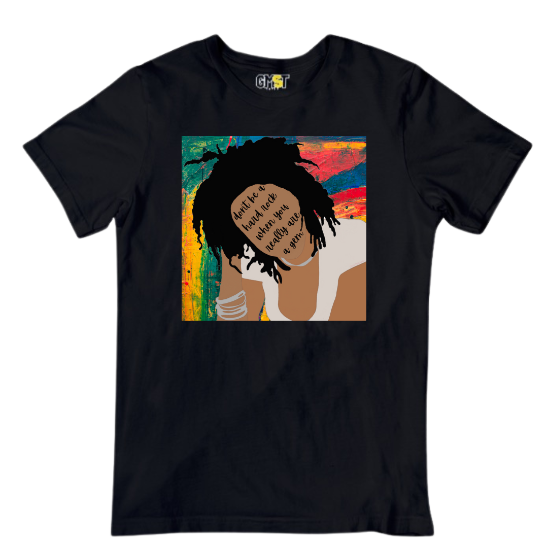 lauryn hill graphic tee lyric you're a gem baby girl